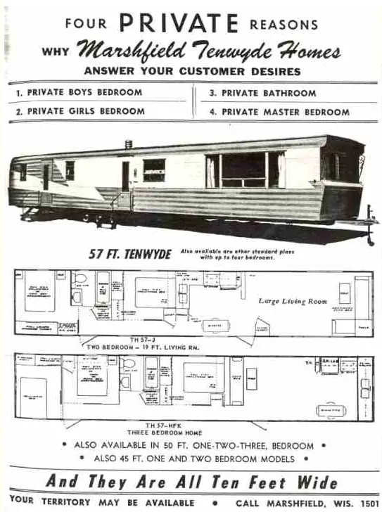 Vintage Mobile Homes Throwback Thursday - Issue #1