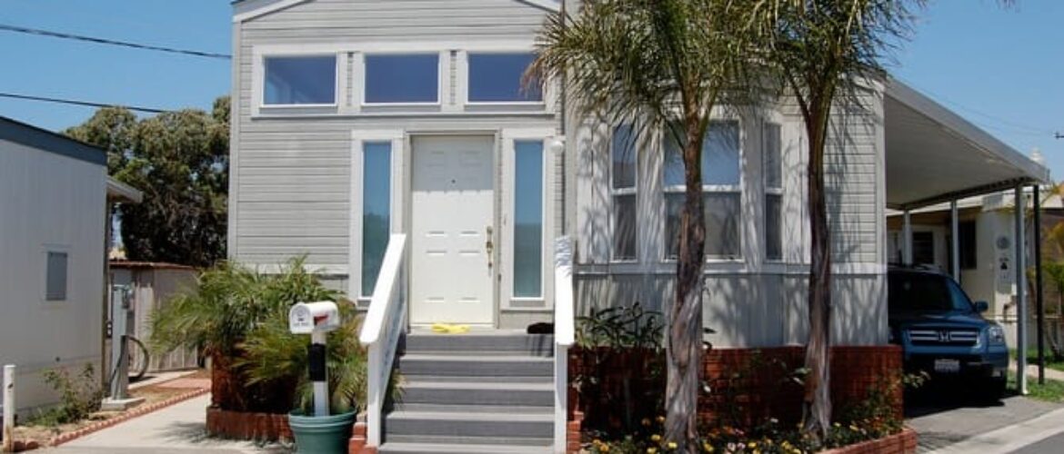 mobile home exterior makeover ideas