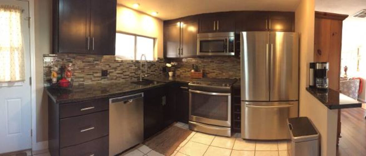 cool double wide decor in arizona (kitchen 1)
