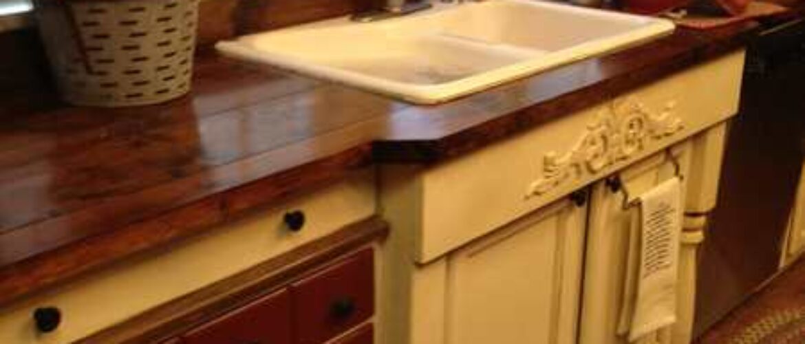 kitchen remodel in double wide manufactured home 01