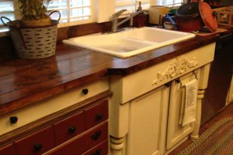 kitchen remodel in double wide manufactured home 01