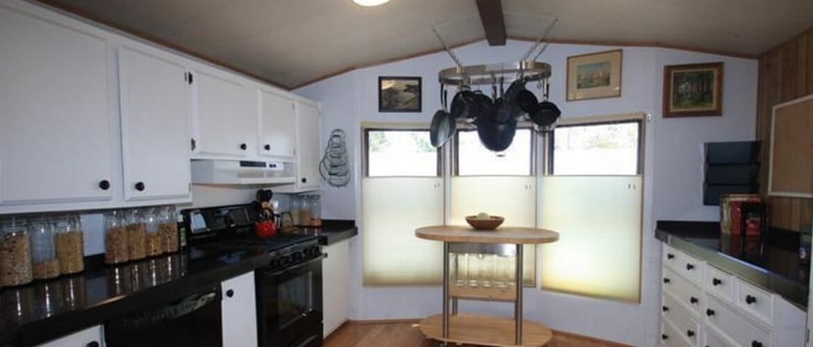 sensational single wide decor (kitchen)