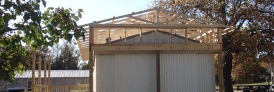 building a self supporting mobile home roof over trusses installed 950x320 c