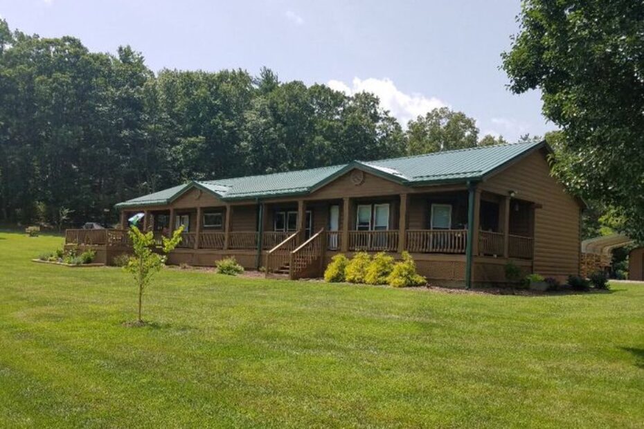 buying a mobile home in virginia-log double wide