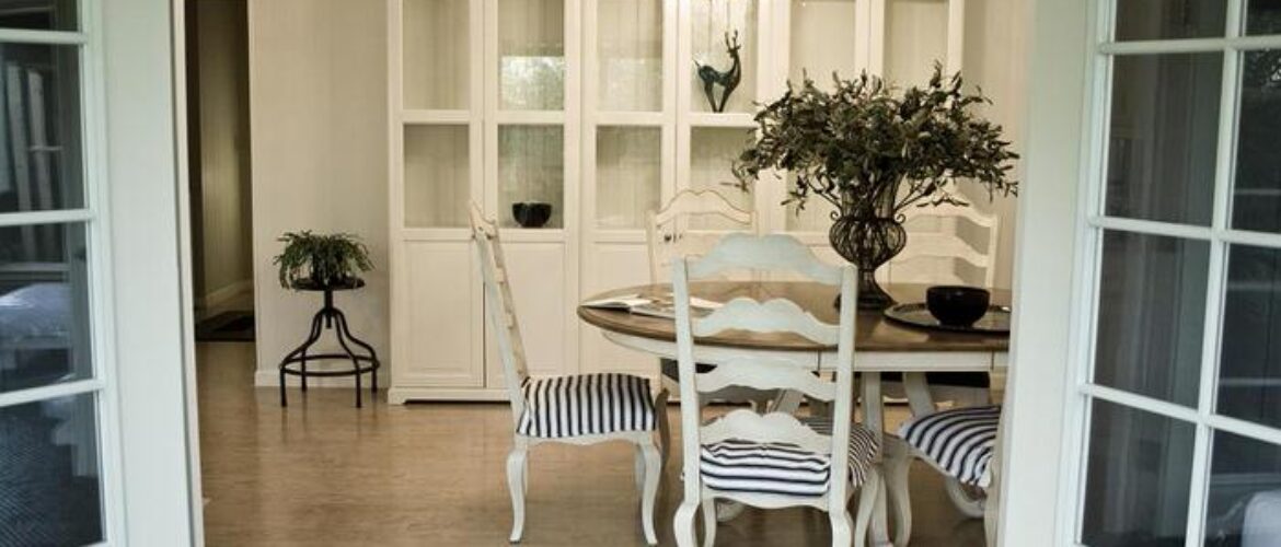 mobile home dining room with painted walls wide-dining room with bookcase