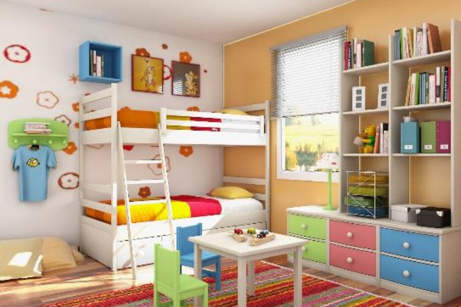 mobile home kids bedroom ideas colorful1 930x620 c