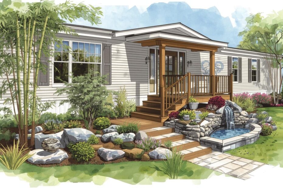 mobile home steps on home watercolor style v2 4 930x620 c
