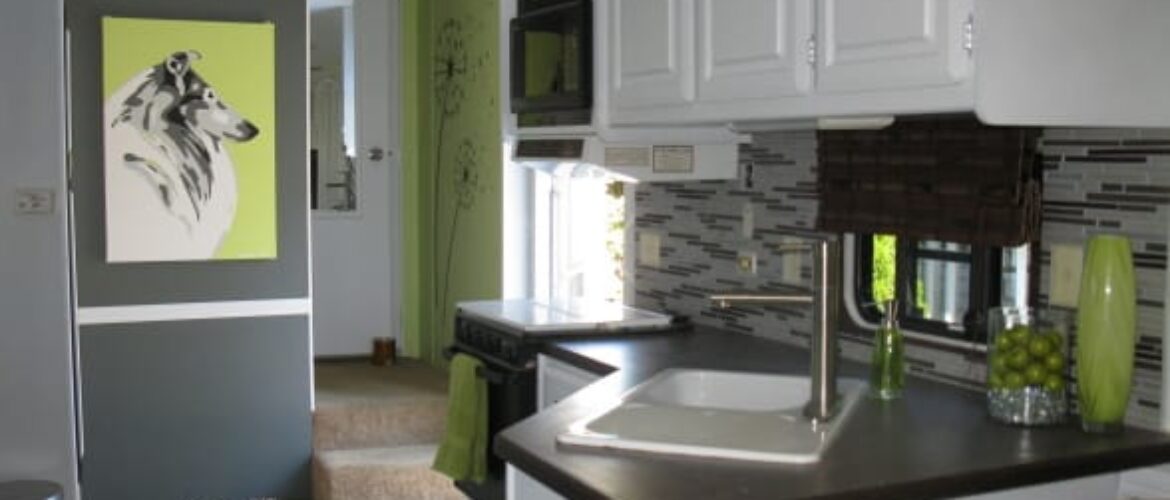 modern rv camper kitchen design