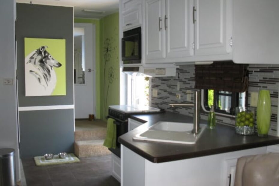 modern rv camper kitchen design