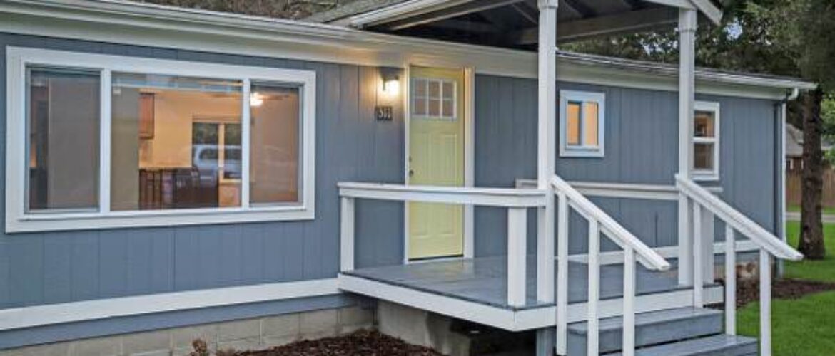 top finds in mobile homes-remodeled exterior