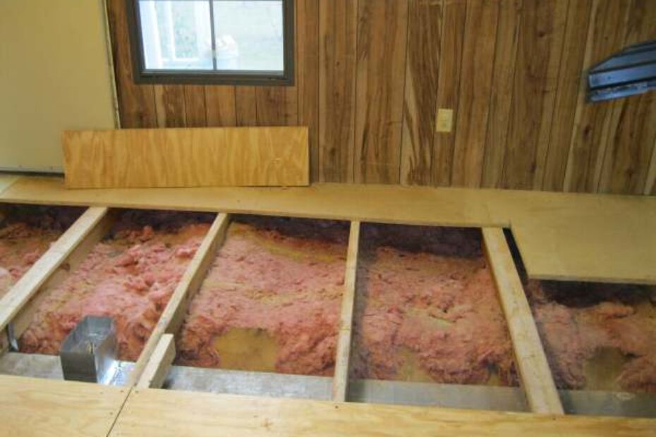 questions about mobile home subfloors - what a mobile home looks like under the subfloor