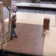walls being installed over flooring in manufactured home construction factory 2 80x80 c