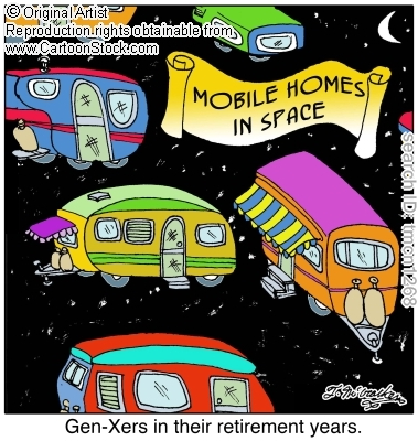 Mobile home funnies-space ad