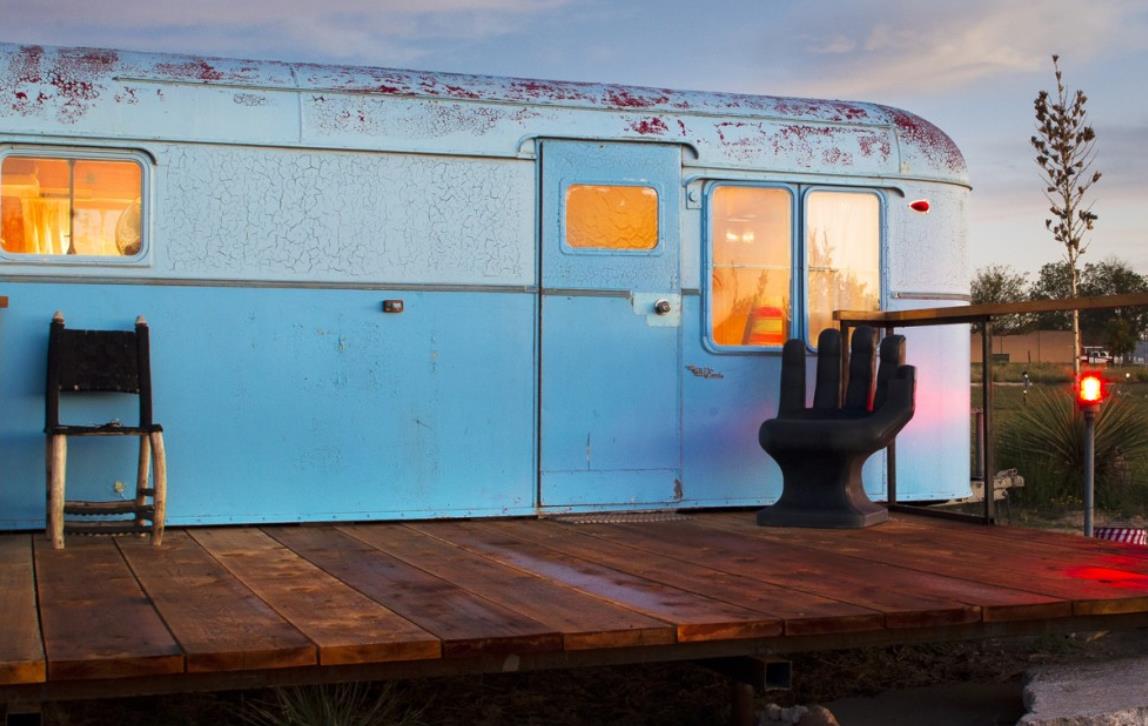 El Cosmico Vintage Trailer Hotel-1951 Kozy Coach