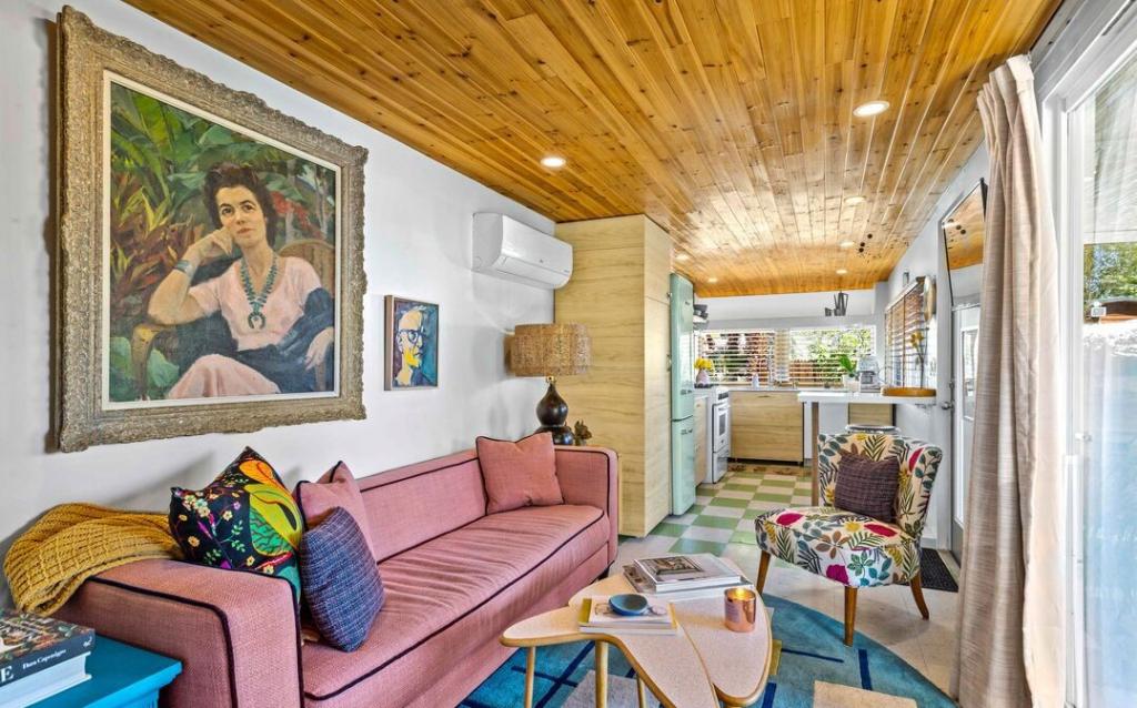 1954 vintage trailer interior
