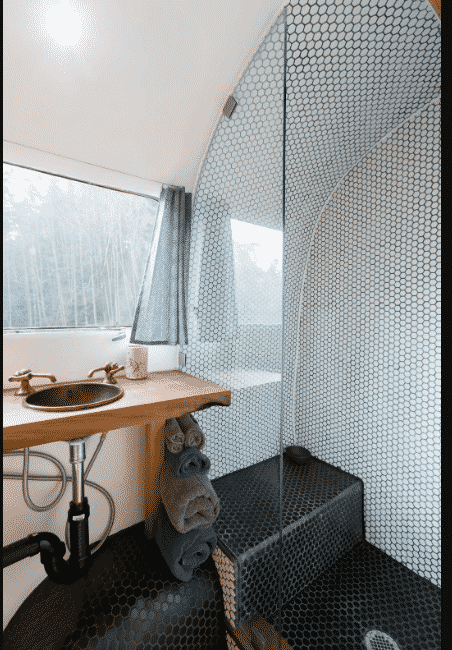 S Airstream Renovation Bathroom