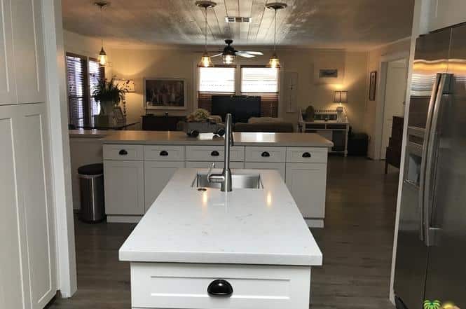 Double Wide Remode With Farmhouse Style Kitchen And T V Room