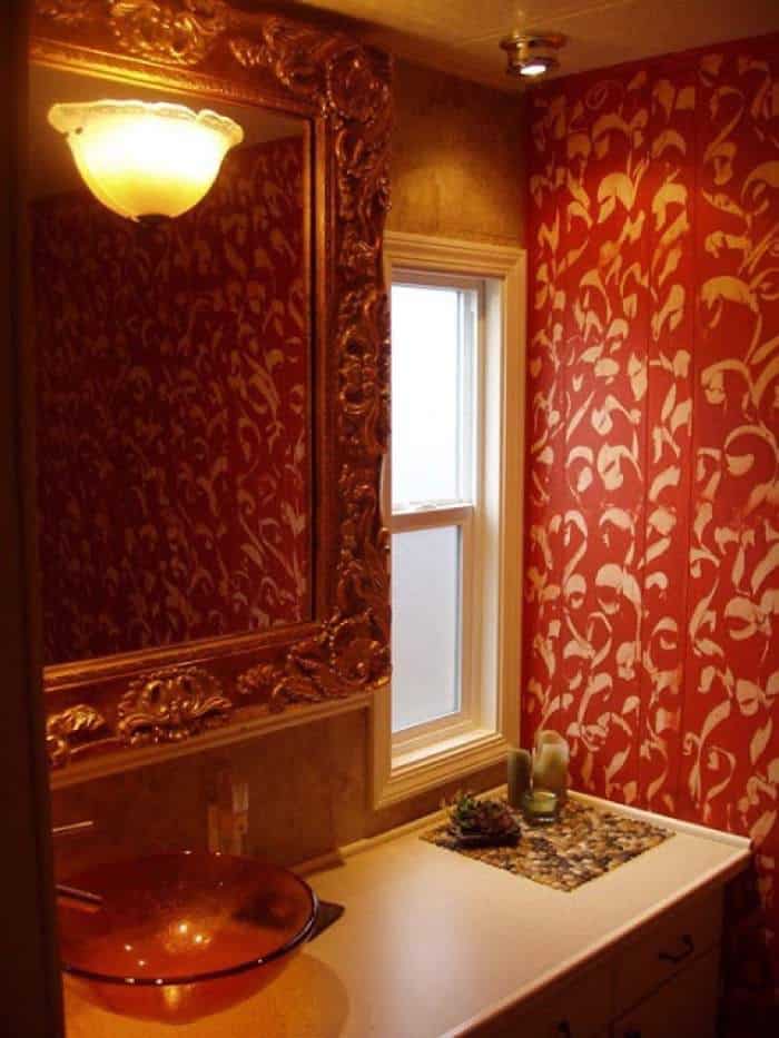 1978 Mobile Home Remodel Bathroom After Closeup