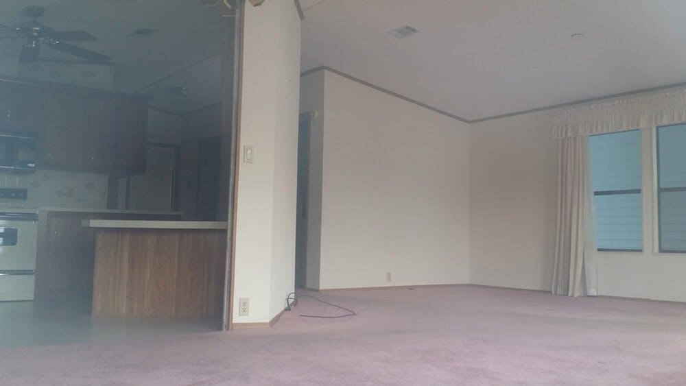 1988 Fuqua Double Wide Before Interior Remodel