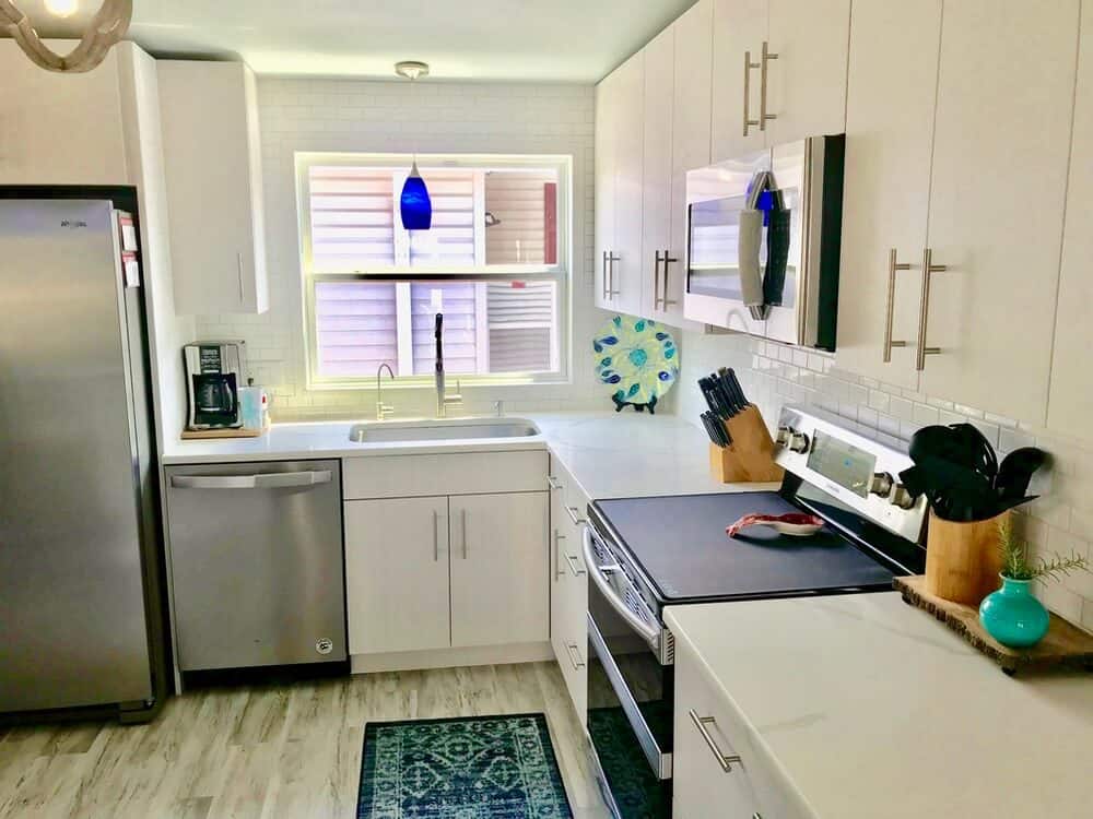 1988 Fuqua Manufactured Home Remodel Kitchen After