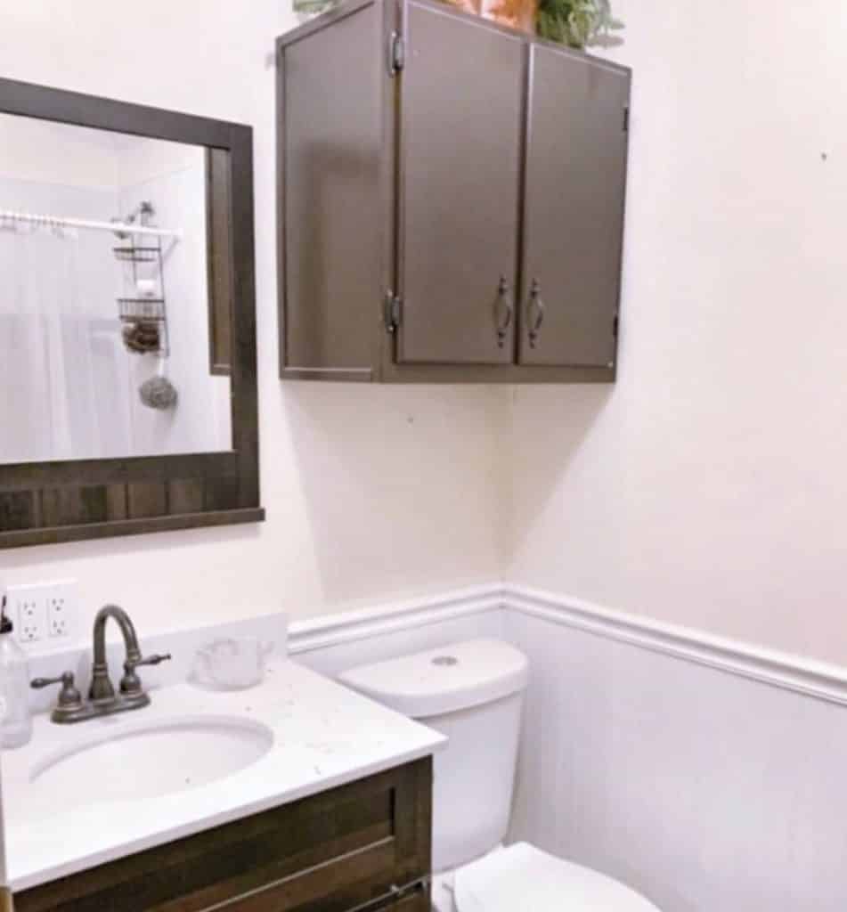 Buccaneer double wide remodel bathroom before remodel