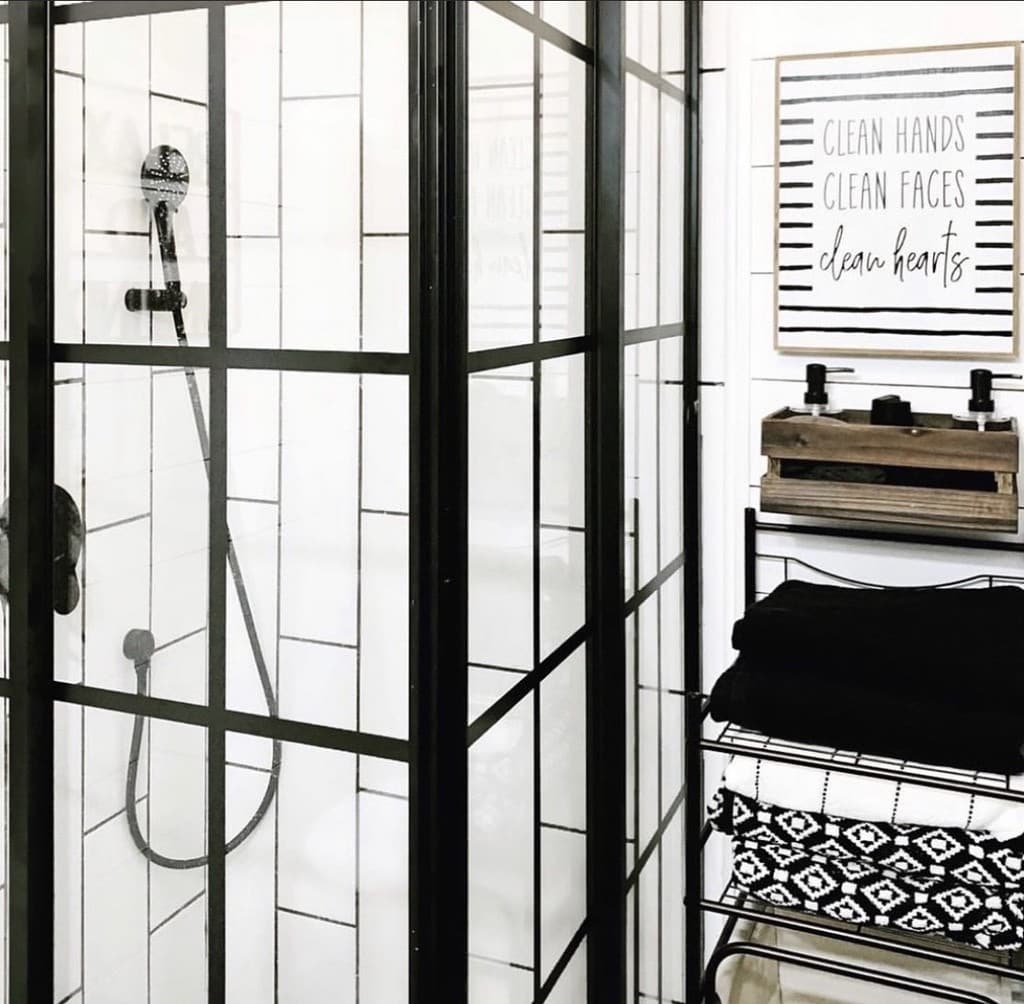 Buccaneer double wide remodel shower stall