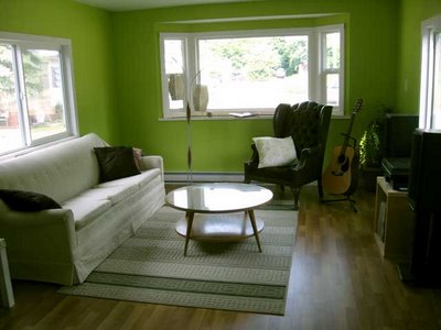 Single wide mobile home interior