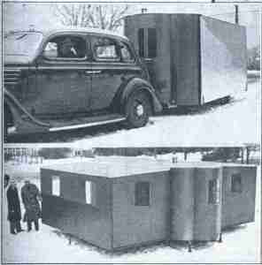 1936 mobile home - expands into full house