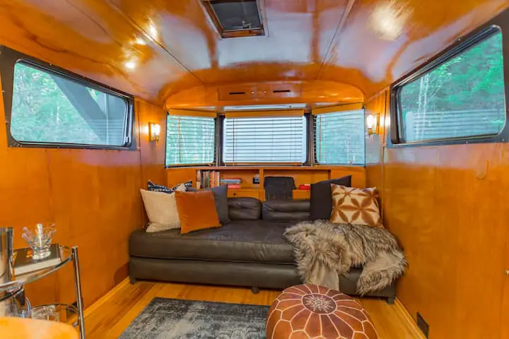 1949 spartan sitting area | mobile home living