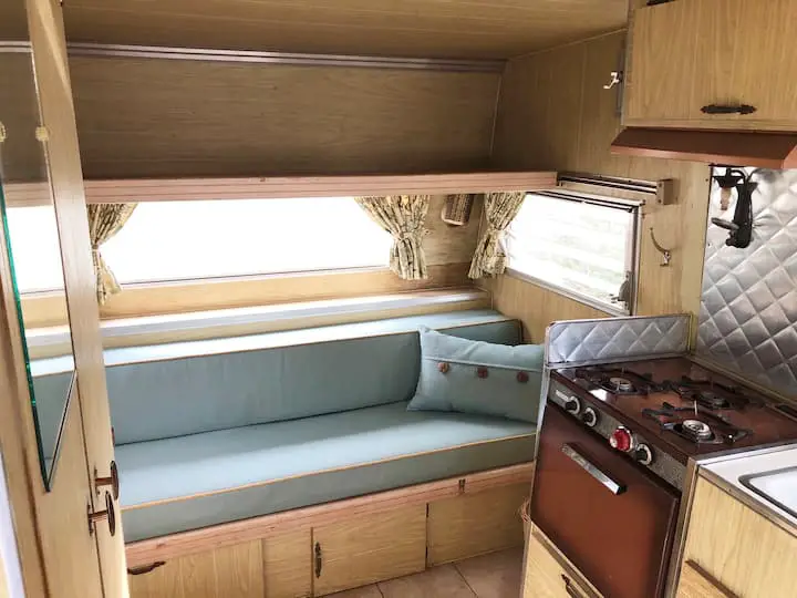 1964 aristocrat sofa | mobile home living