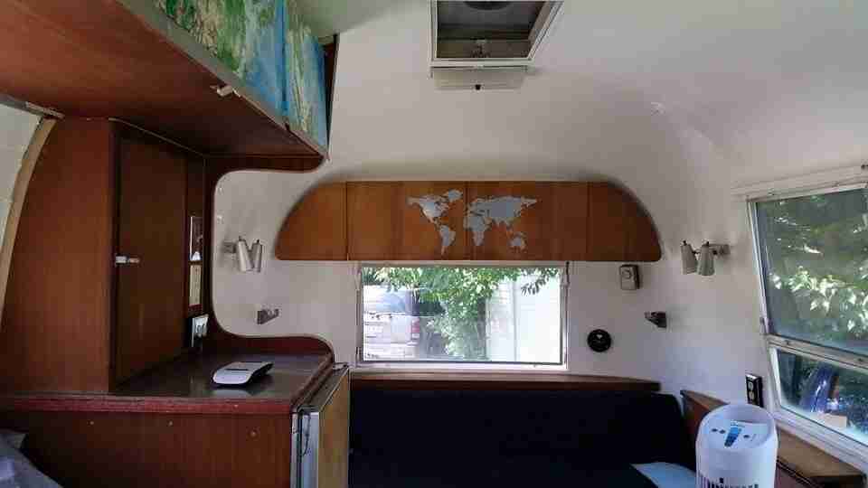 1965 airstream safari interior mobile home living headquarters