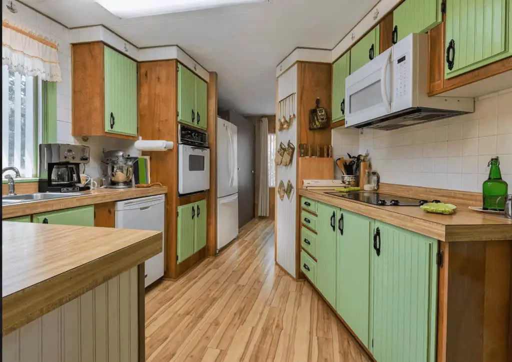 30 Beautiful Mobile Home Kitchen Colors