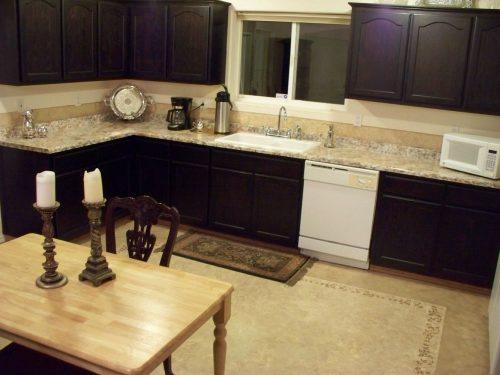 Mobile home refresh painted countertops