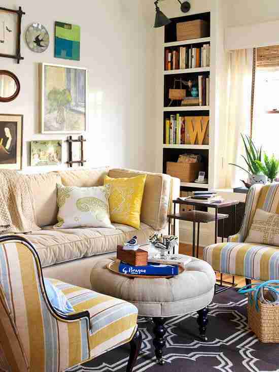 Lighting and small space decorating ideas