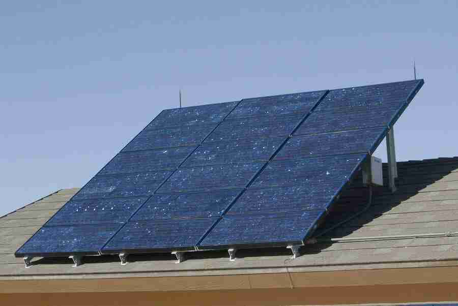 Bigstock nice bank of solar panels soak 4152249 | mobile home living