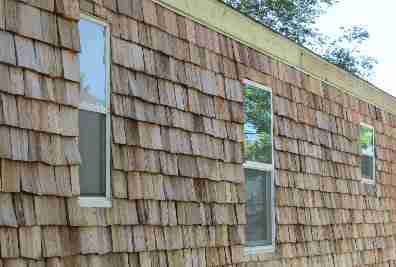 Cedar siding on mobile homes: richard and marie’s whim