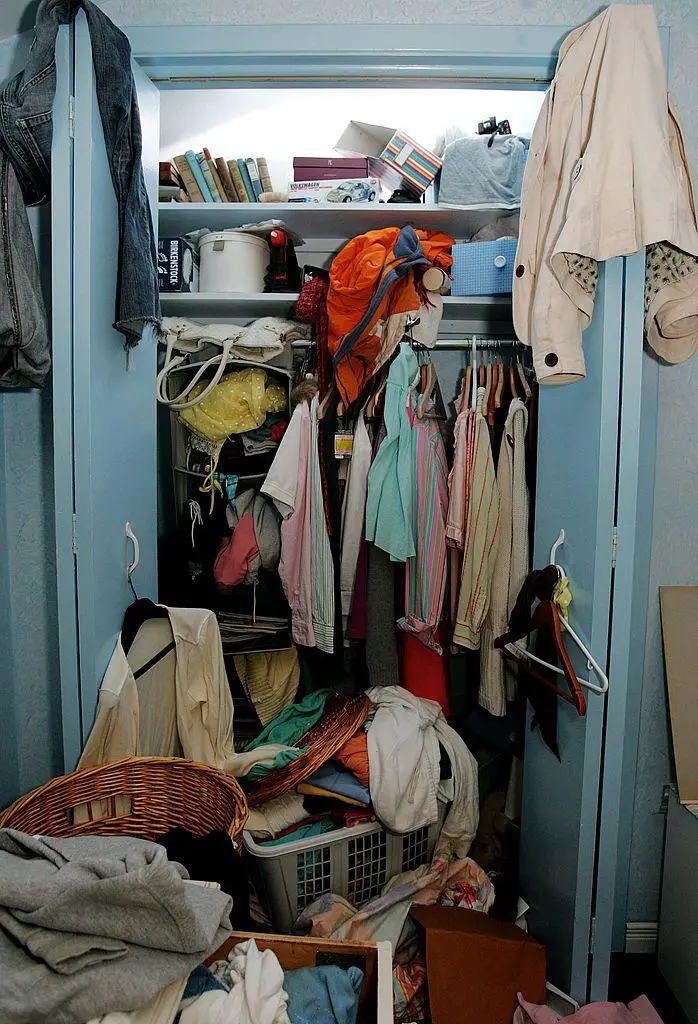 maximize closet space before 
