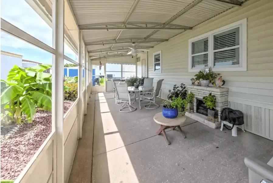 Maryland porch | mobile home living