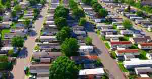 Mobile Home Park Aerial View 1