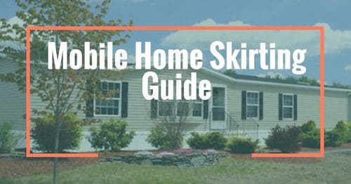 mobile home skirting guide graphic