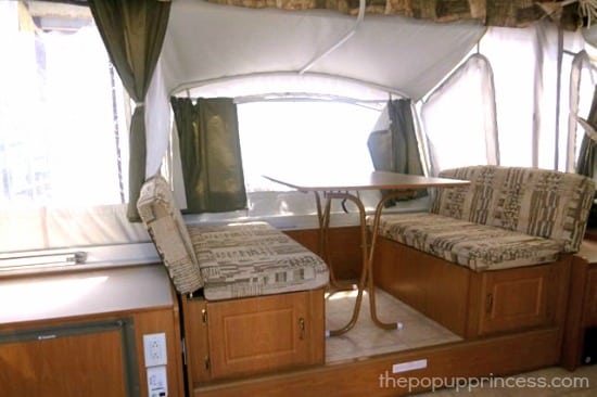 Modern camper remodels pop up camper interior before