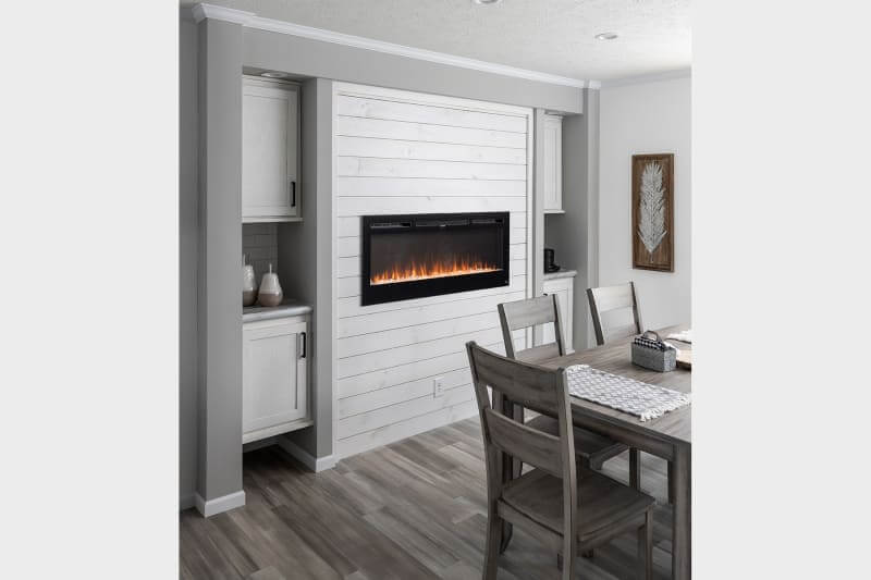 Odyssey fireplace | mobile home living