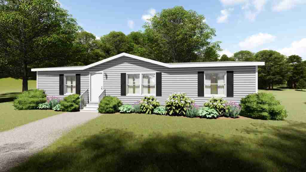Manufactured home as real estate new home