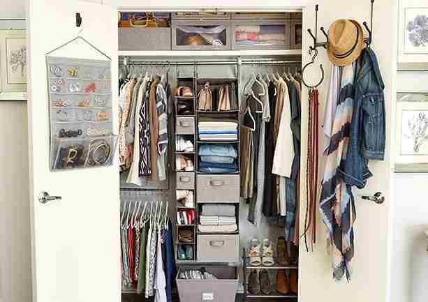 Maximize closet space in your mobile home bedroom with these 4 smart tips