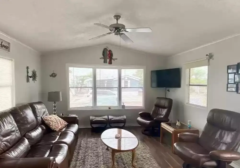 Texas living room 1 | mobile home living