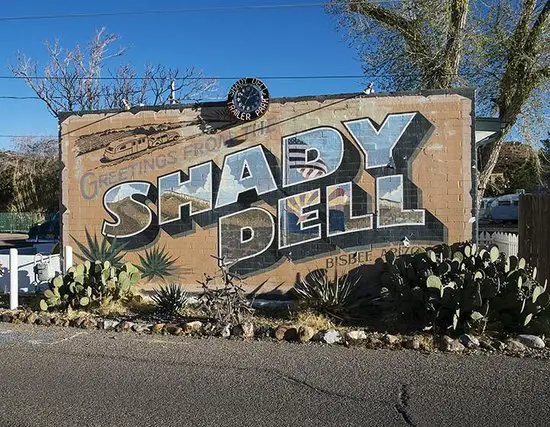The Shady Dell Sign