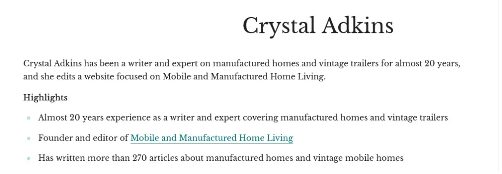 the spruce manufactured home expert crystal adkins 1