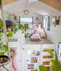 This Shabby Chic Tiny House is Charming
