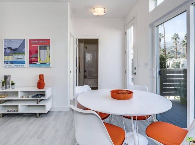2019 Mid Mod Palm Springs - dining room 