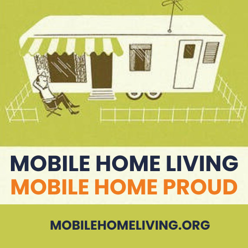 retro mobile home banner